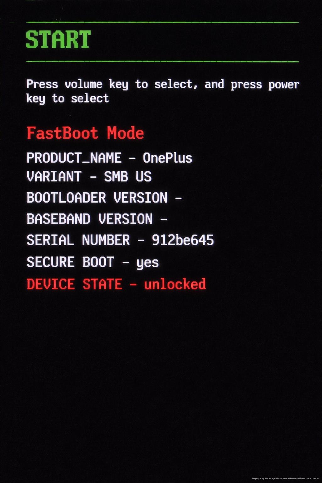 android fastboot 模式