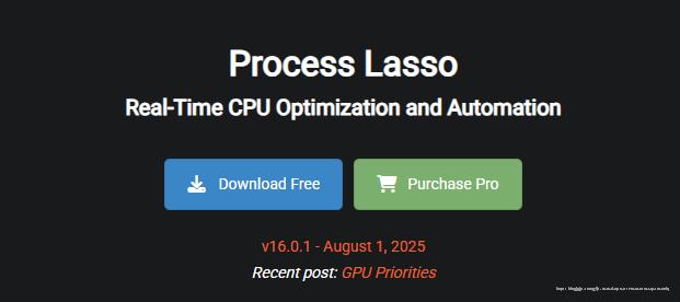 Process Lasso 下载链接分享与功能介绍-封面